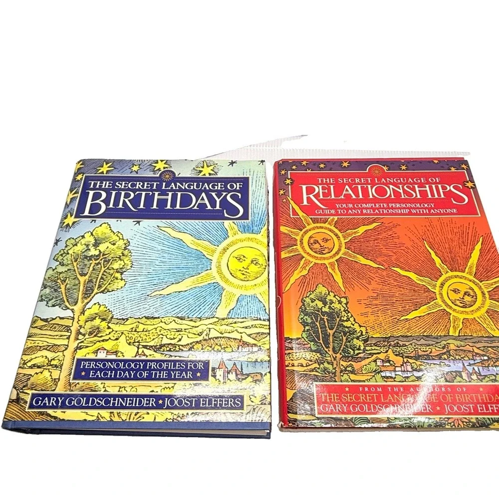 Secret Language of Birthdays & Relationships Book Set Astrology Goldschneider